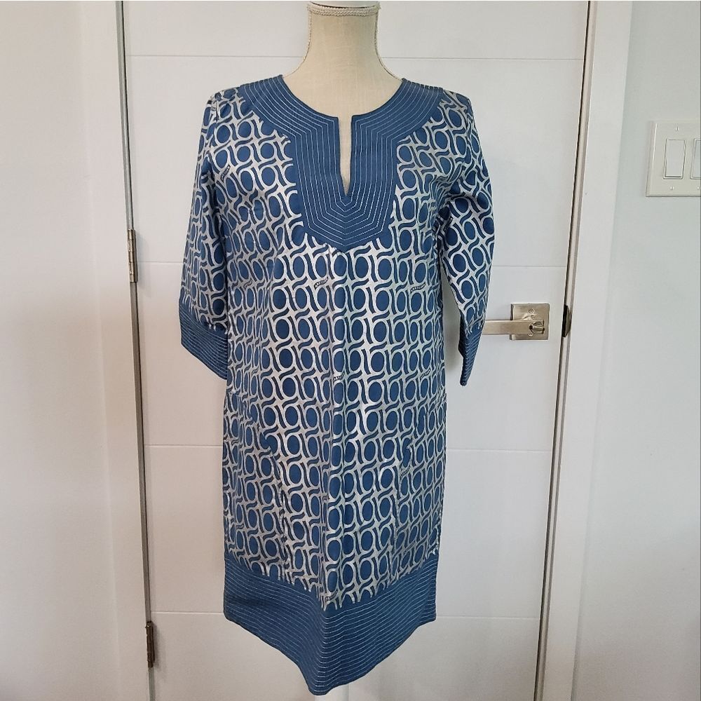 Gretchen Scott Designs Geometric Print Dress Size S